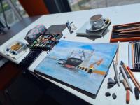 Workshop tekenen en aquarelleren voor volwassenen